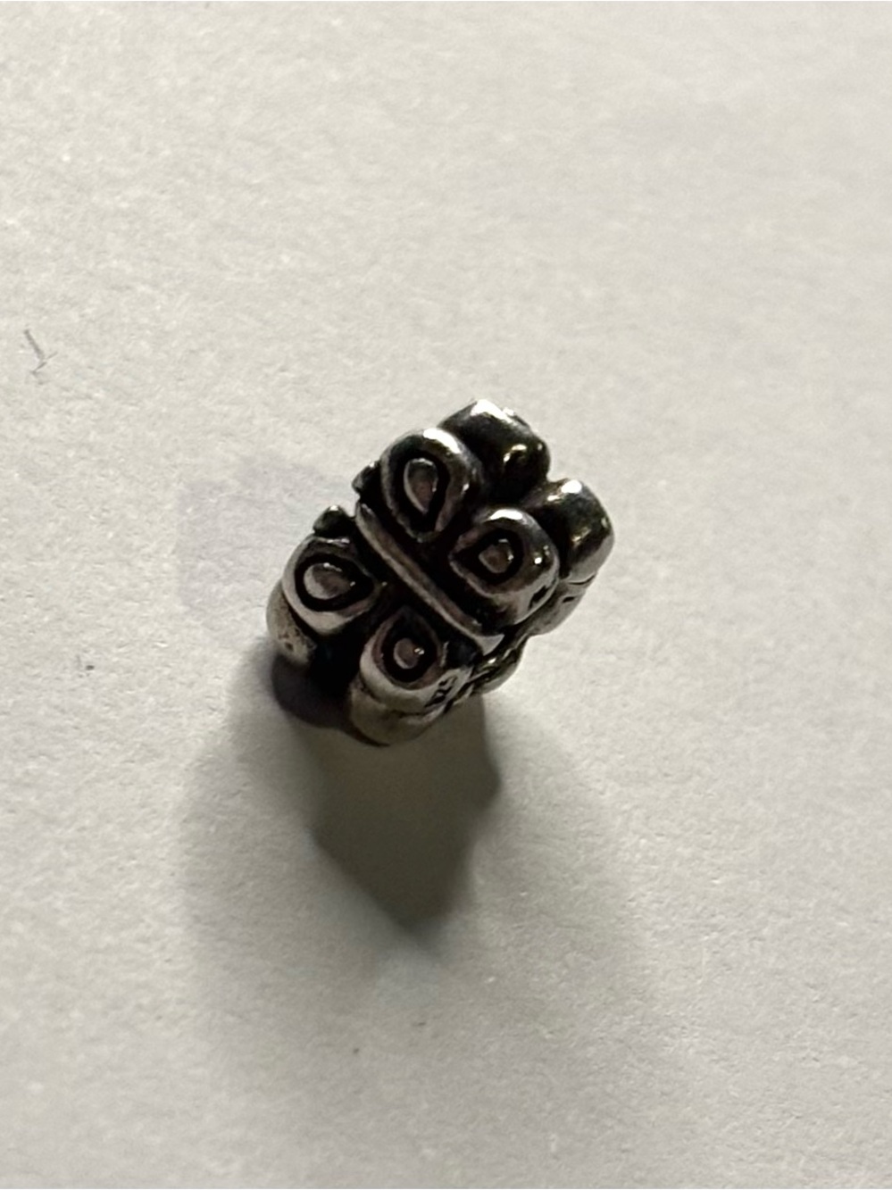 Authentic Pandora 925 ALE Sterling Silver Butterfly Spacer Charm
